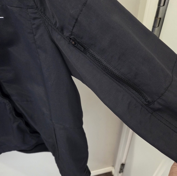 HURLEY mens Light Bkack Jacket Size Med - Picture 5 of 7